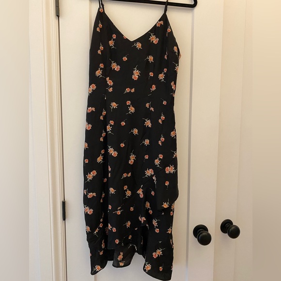 BB Dakota RSVP black floral midi dress - Picture 6 of 7